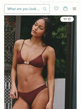 Malai Cleo Triangle Bikini Top